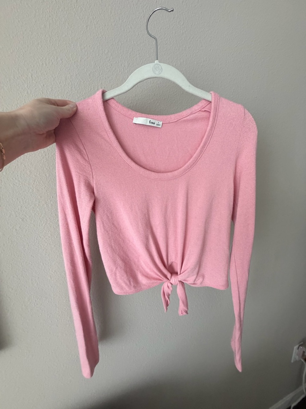 Wilfred Free Cropped Knit Top